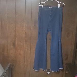 We the free just float on flare jeans